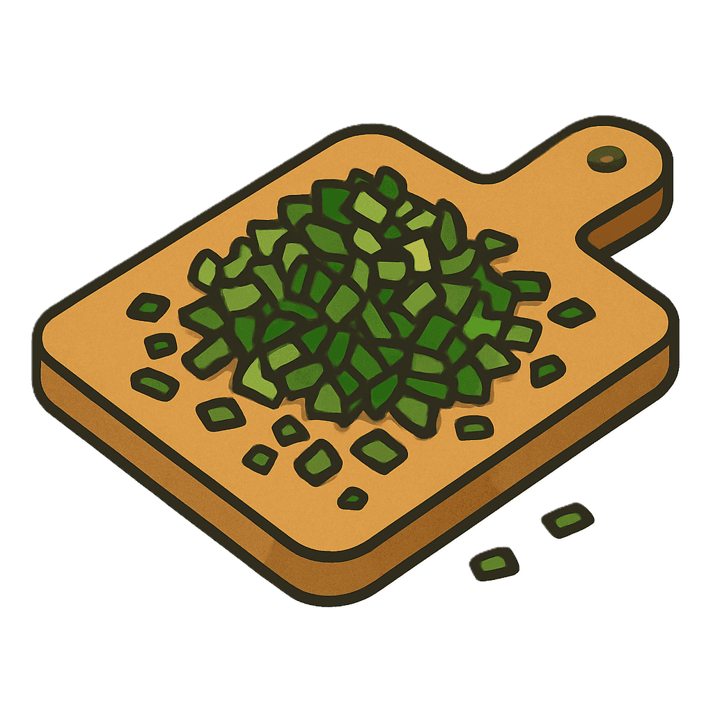 سبزی خرد شده